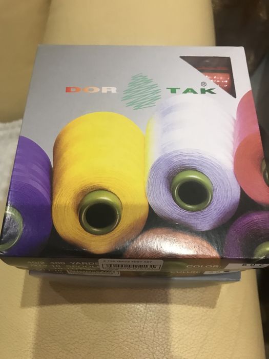 Продам швейные нитки  Dortak (большая палитра)