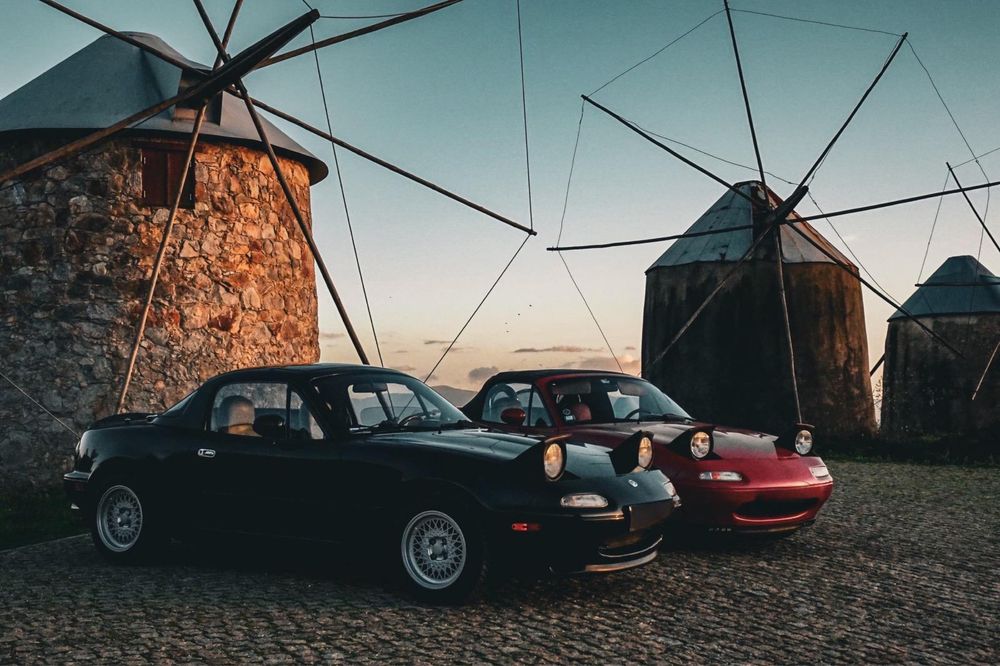 Jantes estilo BBS 14x7 com pneus