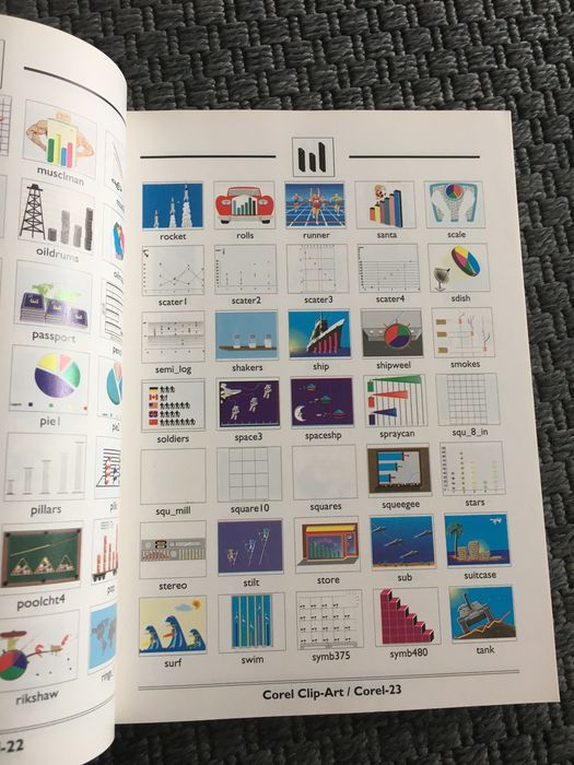 Corel Draw 3.0 | clipart, symbols & flics