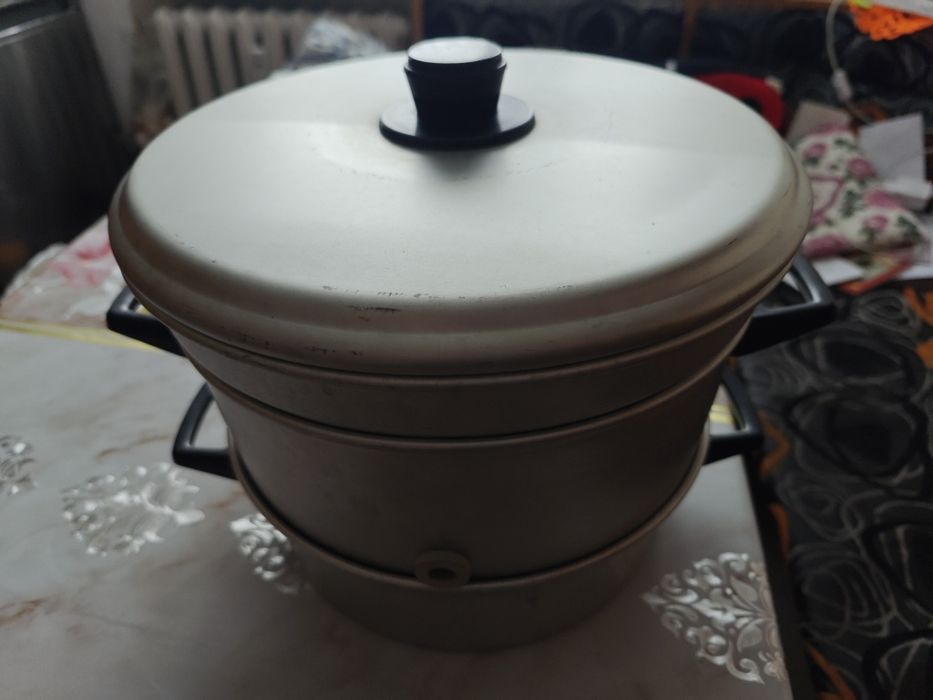 Sokownik parowy aluminiowy 4,5l Prodryn PRL