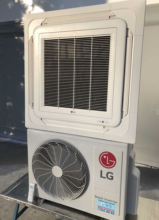 Кондиціонер касетний LG 24 Інвертор (до 75 м2) Охолодження Обігрів
