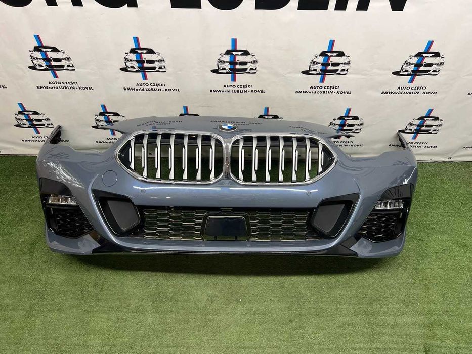Бампер BMW X2 U10 передній комплектний бампер передний кронштейн галоген проводка парктронік оригінал радар C4P