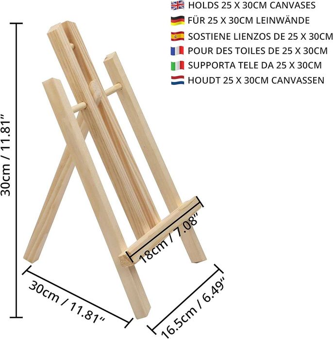 Nowa drewniana sztaluga / sztalugi / stelaż / podstawa/ stojak !2662!