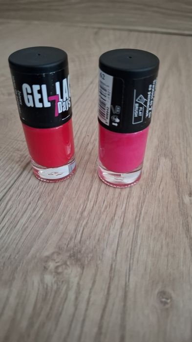 Lakiery do paznokci różowe Ados dwa