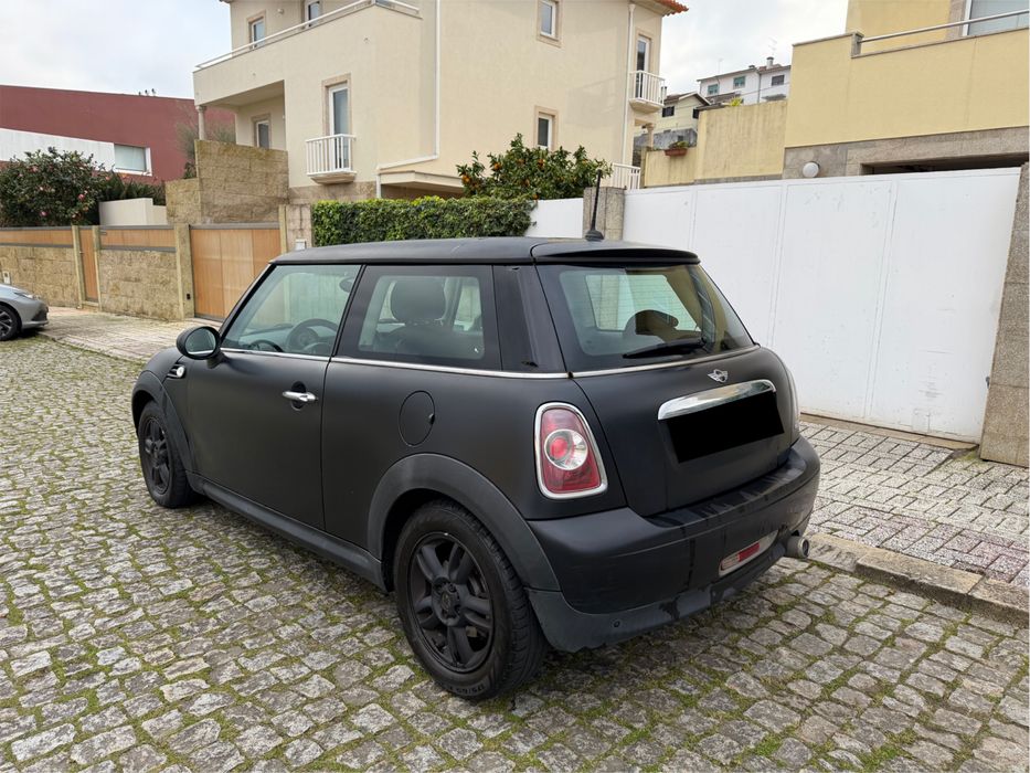 Mini One D Preto Mate 2011