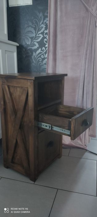 Duża szafka nocna drewno