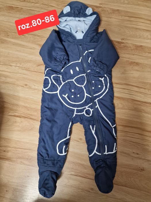 Kombinezon roz.80-86cm. Cieplutki ,milutki .Uniisex