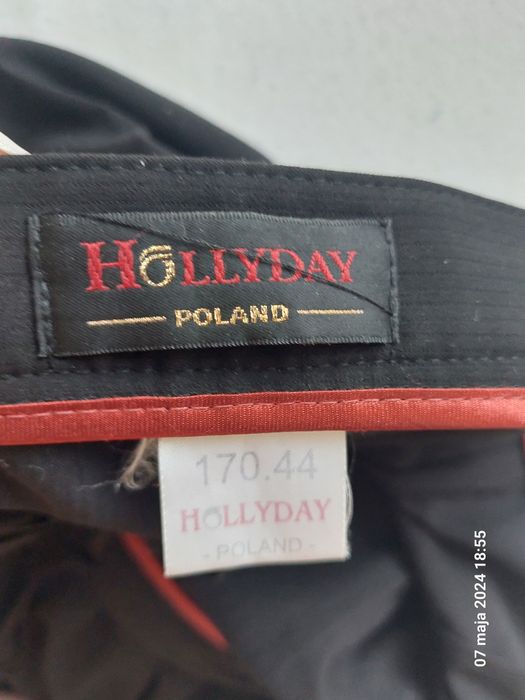 Elegancka czarne spodnie Hollyday Poland