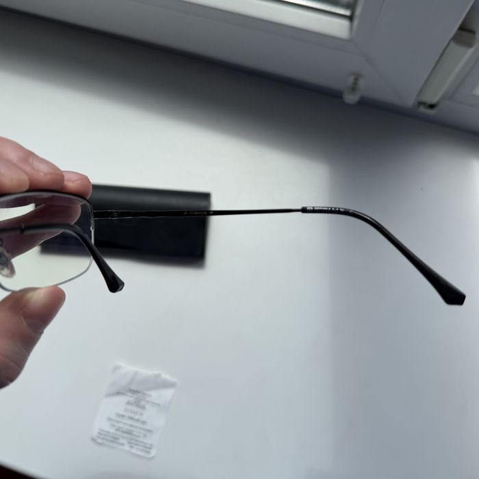 Комп'ютерні окуляри Zeiss Synchrony в титановій оправі + сертифікат