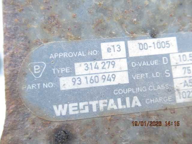 Hak holowniczy Opel Vectra C Sedan 2002-