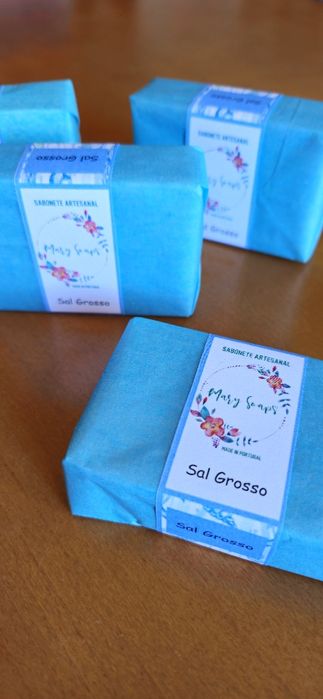 Sabonete Artesanal/Natural de Sal Grosso Mary Soaps