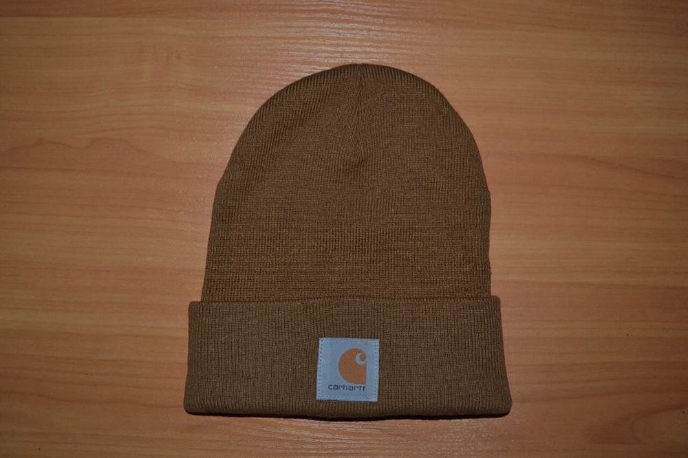 Шапка Carhartt коричнегвого кольору