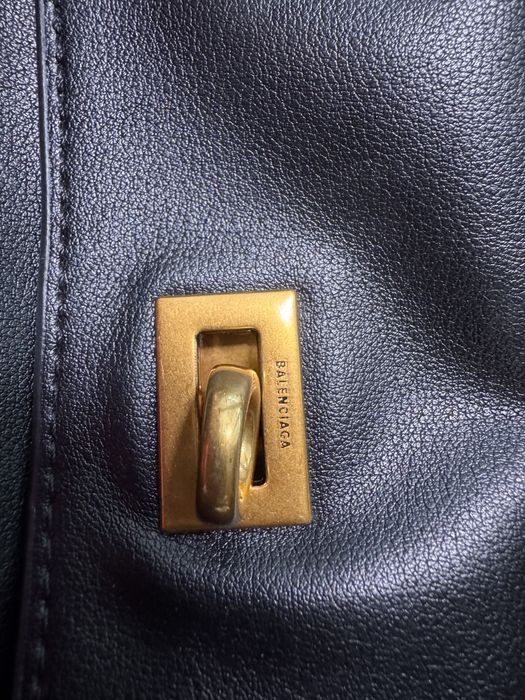 Сумка в стиле Balenciaga Rodeo 35cm натуральная кожа
