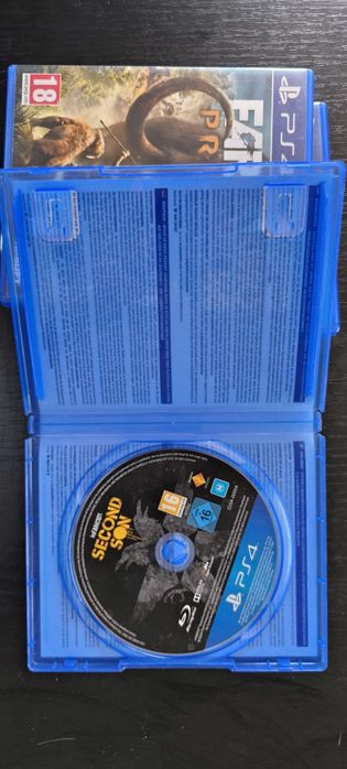 Infamous second son/Borderlands collection/Far cry primal PlayStation 4