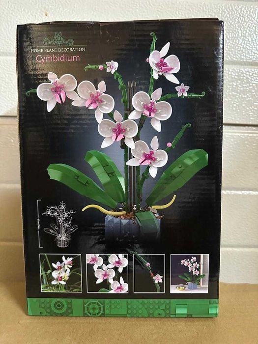 Конструктор сумісний з LEGO Botanical Орхідея з 608 деталей(Код1004)
