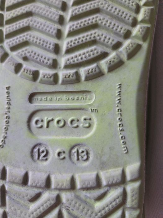 Crocsy zielone 12c13