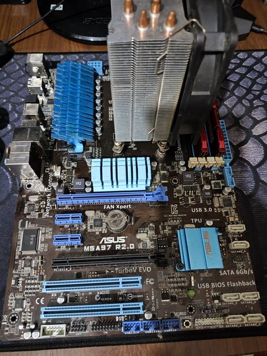 Сборка fx-8320, М5А97+ пам'ять 16gb+ кулер