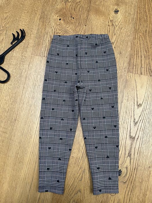 Calzedonia spodnie 104 w krate - swiateczne