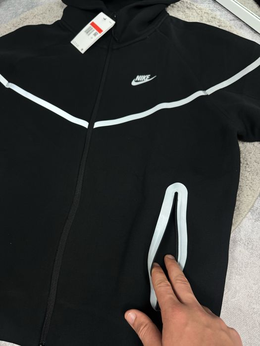 Кофта Найк Теч Фліс Рефлектив / Nike tech fleece Reflective / M,L,XL / Чоловіче Зіп-Худі