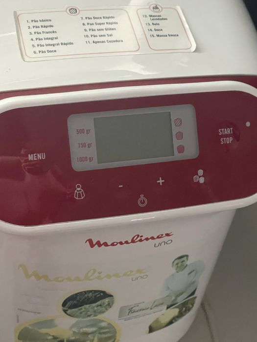 Máquina de pão Moulinex