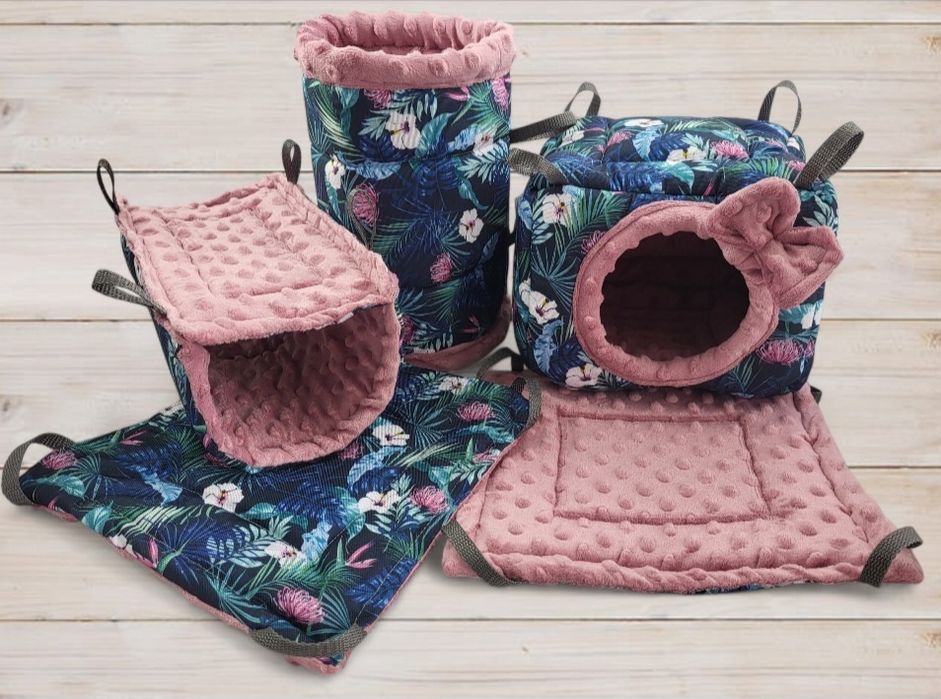 Zestaw z tkaniny wodoodpornej dla gryzonia szczura szynszyla świnki