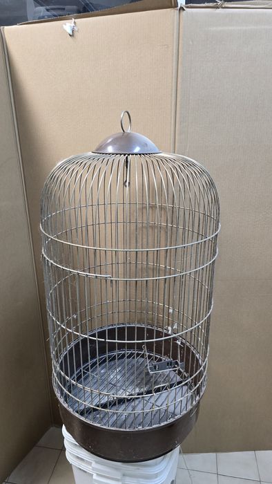 Gaiola de papagaio usada