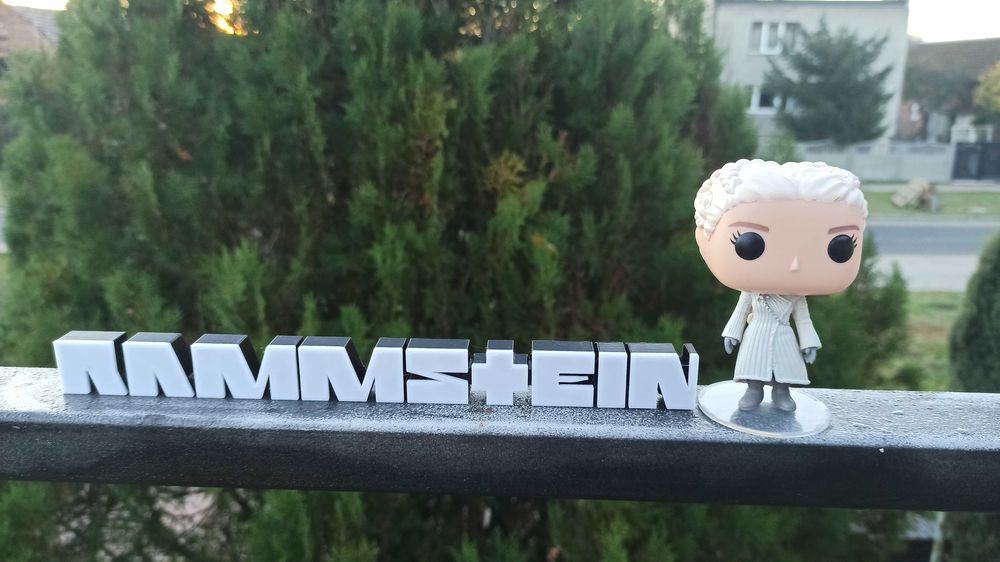 Rammstein funko pop logo napis ozdobny Zielona Góra • OLX.pl