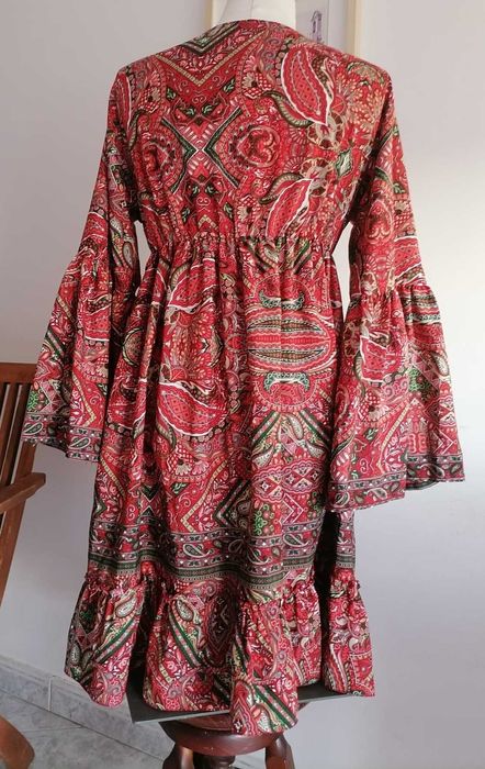 Vestido Boho M muito bom