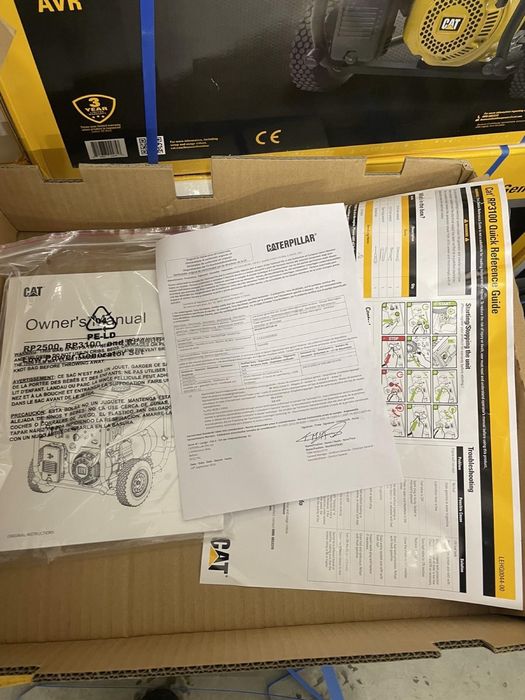Генератор  3100W  CATERPILLAR RP3100!!