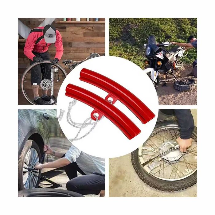 Protetor de jante para moto - conjunto de 4 unidades