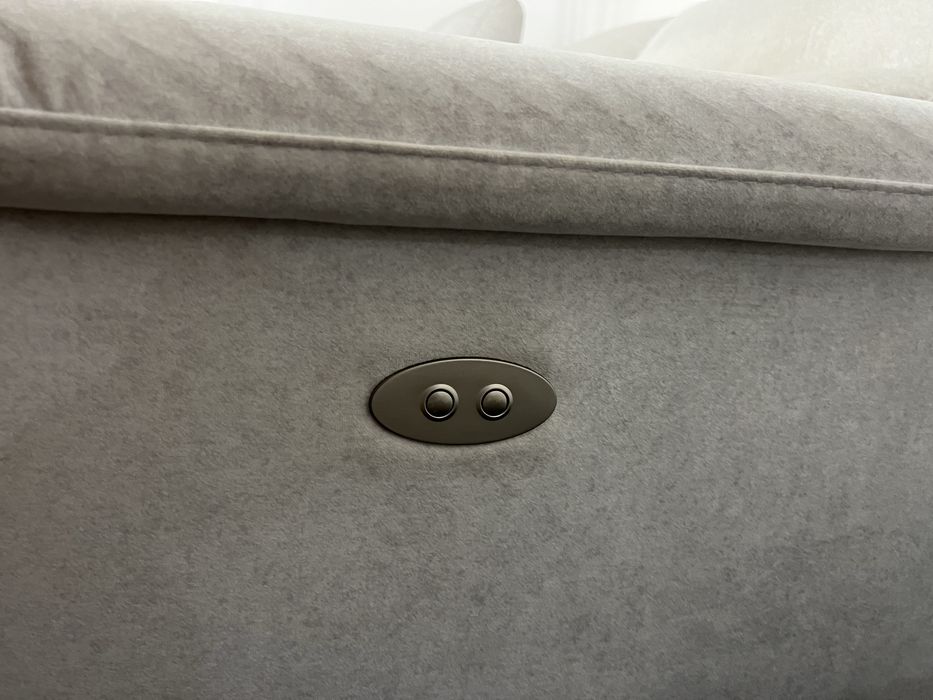 Sofá electrico com chaise long