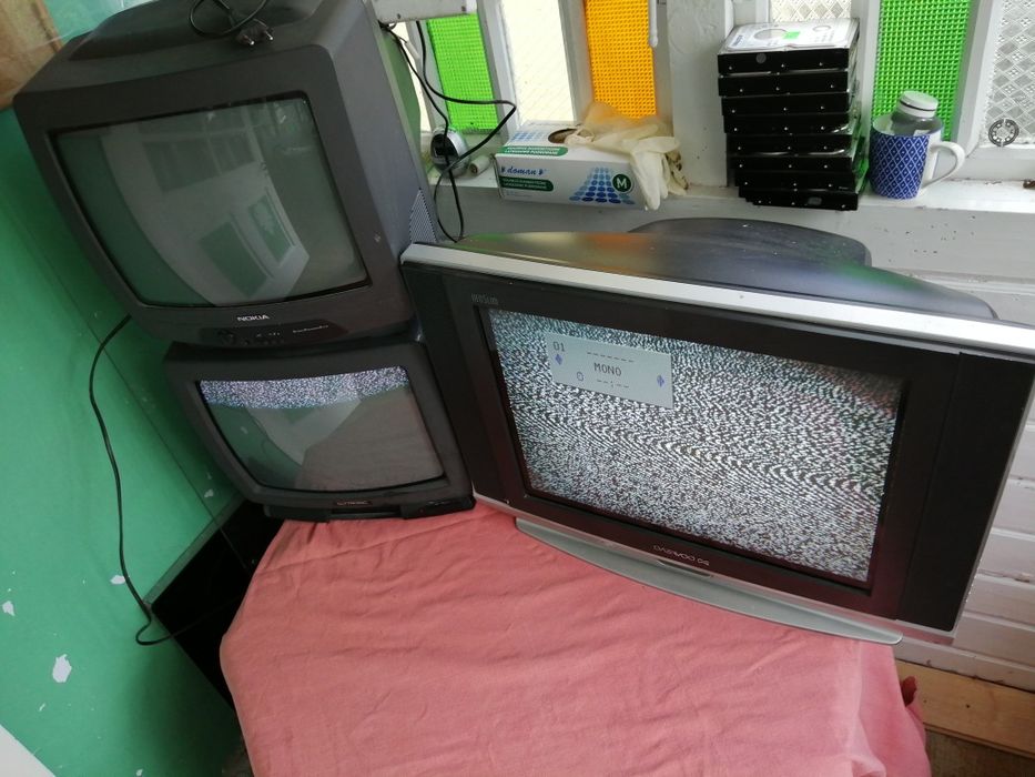 TV telewizor kineskopowy 2 sztuki Nokia i Skytronic