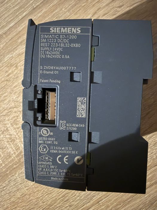 Siemens SM1223 DC/DC S7-1200 plc sterownik moduł hmi