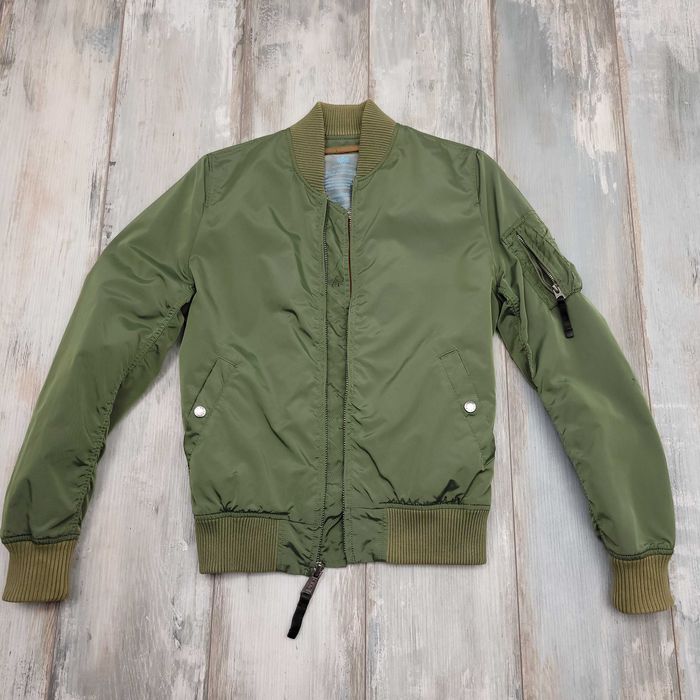 Alpha Industries Damska Kurtka Bomber Pilotka MA-1 Flight Flayers