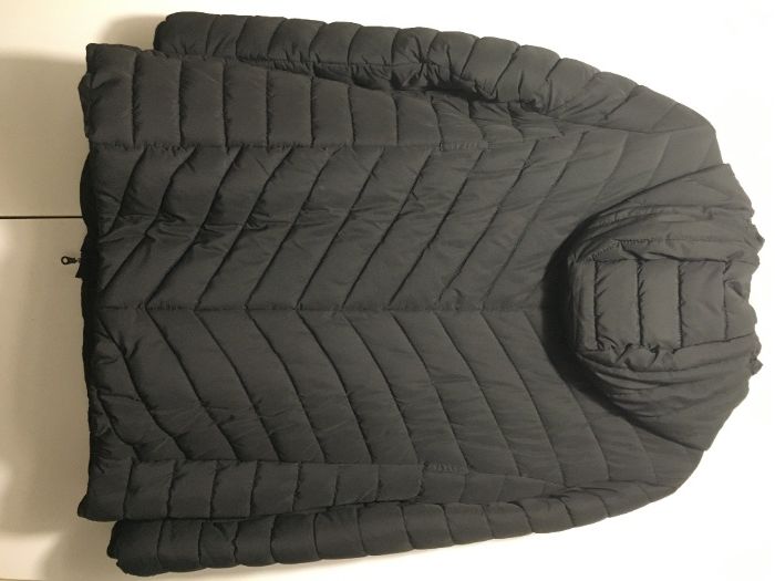 ocieplana kurtka H&M MAMA dla kobiet w ciąży, k. czarny, rozmiar S/M