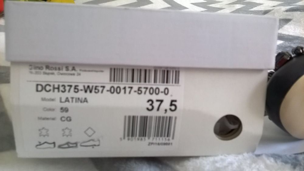 buty , czółenka , Gino Rossi , NOWE rozm, 37, 5 Wiosna ,jesień