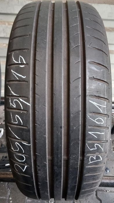 205/55/16 Dunlop Sport BluResponse 91V