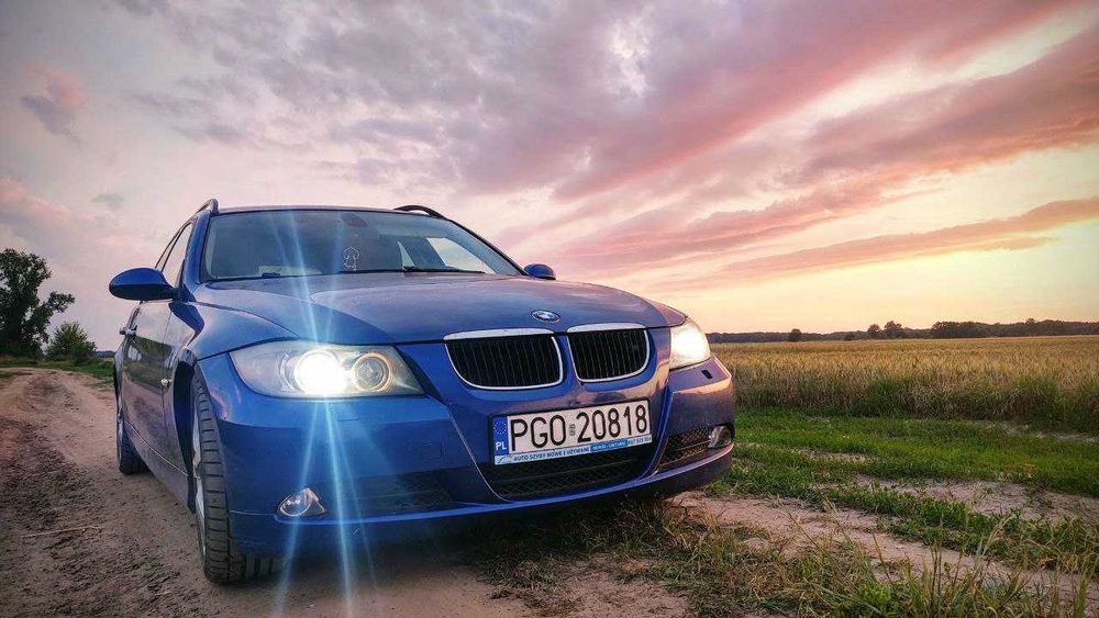 BMW Seria 3 318d 2007 rok