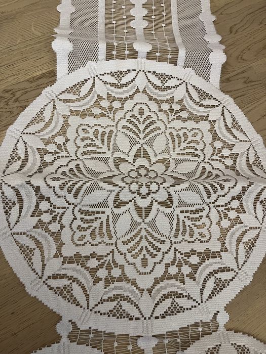 Żakardowy panel na okno