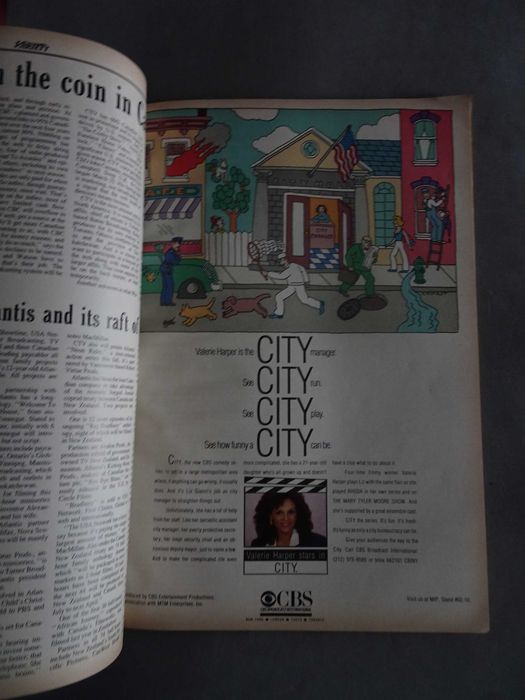 Revista de cinema Variety 1990 MIP International Television Annual