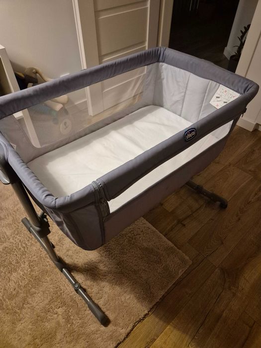 Chicco, Co-Sleeping, Next2me Essential, łóżeczko dostawne, Stone