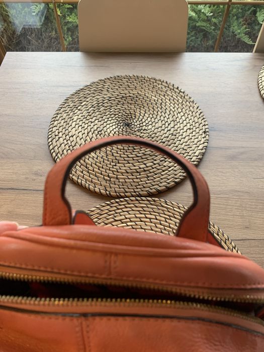 Skorzany plecak Michael Kors