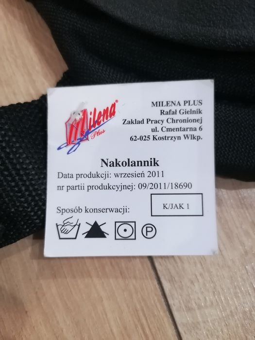 Komplet nakolanników i nałokietników