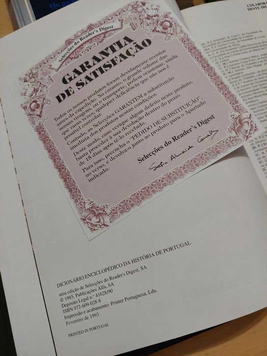 Livro Selecções do Reader's Digest