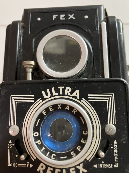 Antiga Máquina fotográfica Fex Ultra Reflex