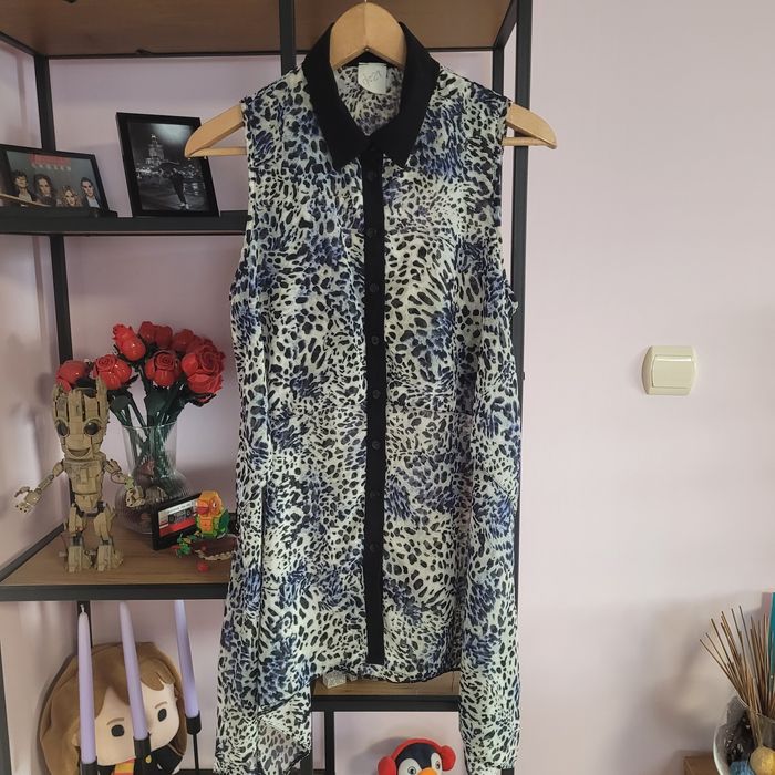 Damska bluzka bez rękawów