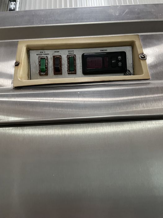 Frigorífico alimentar em inox