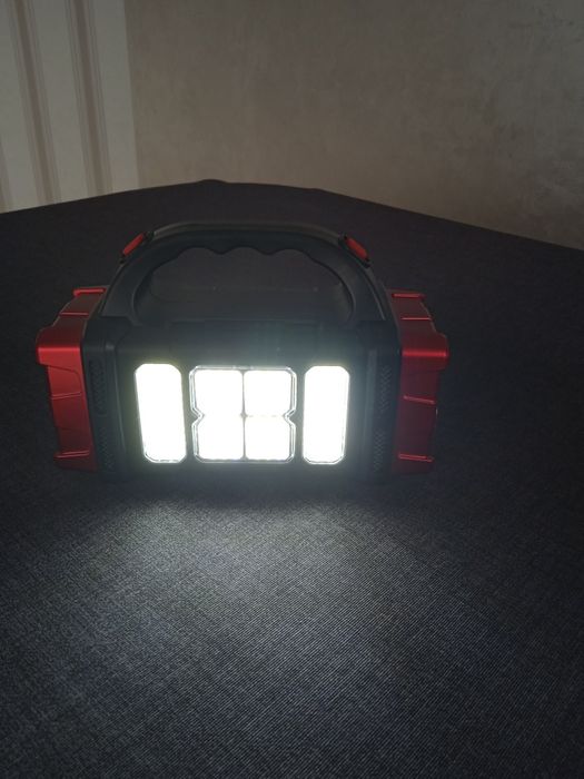 Ліхтар 38W павербанк та сонячна панель