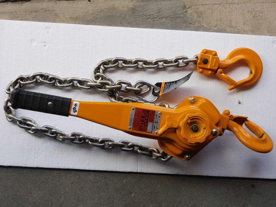 NOWA ręczna wciągarka łańcuchowa KITO LB032 3200kg kifor rukcug 3,2t wciąg