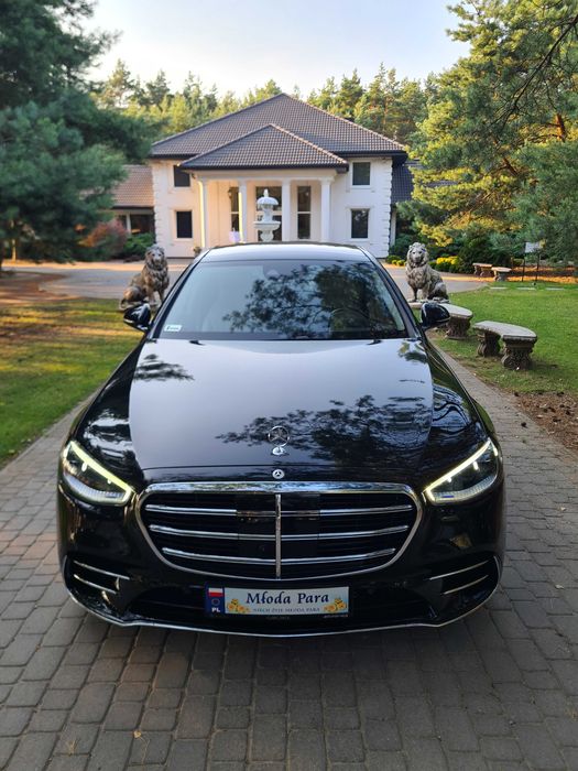 Auto NA WESELE DO ŚLUBU MERCEDES S-klasa W223 Konin Poznań Warszawa